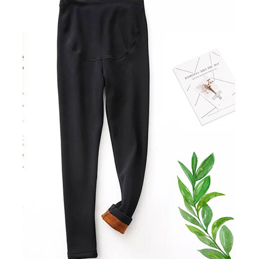 Modern Maternity Leggings Plus Velvet 