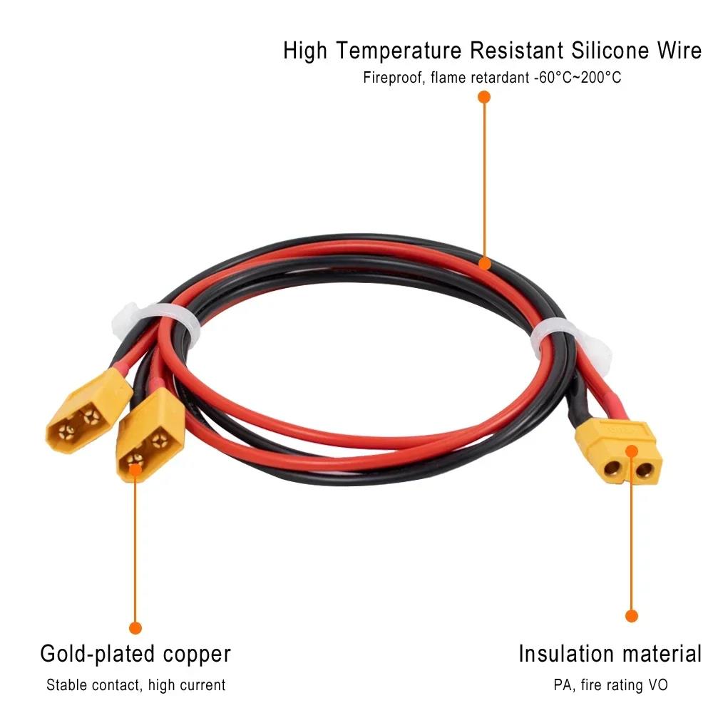 XT30 XT60 Connection Cable External Battery for Xiaomi M365 /1S/ Pro 2 for Ninebot Electric Scooter Controller Connection Cables. 