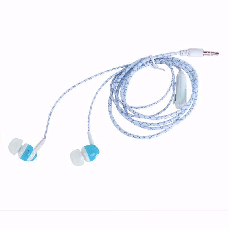 Glow In The Dark Earphones Luminous Headset Flash Light Glowing Earbuds. 