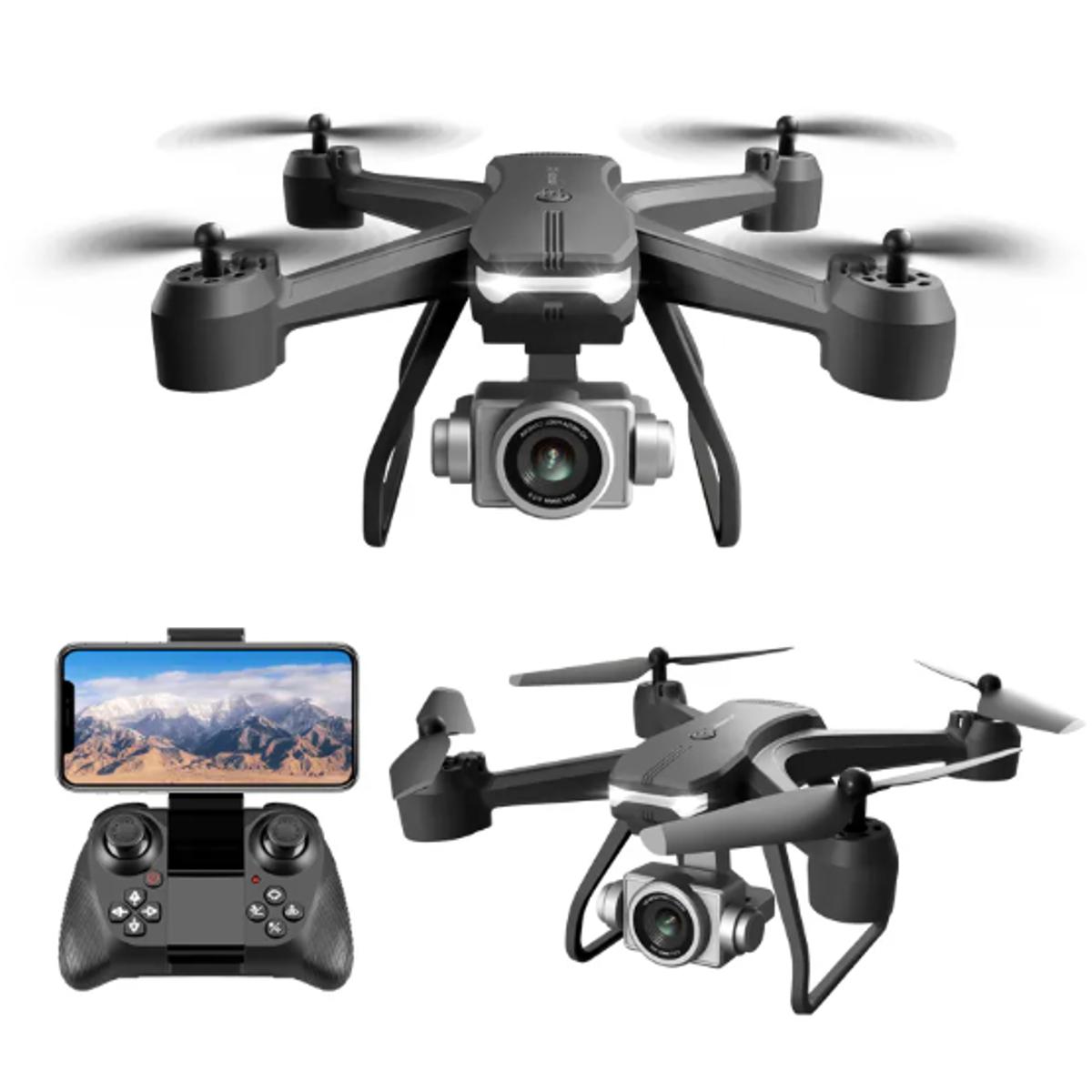 4DRC WISE-X V14 WiFi FPV Mini RC Drone Remote Control Quadcopter with 6K ESC 50x ZOOM HD Dual Camera for Adults Kids