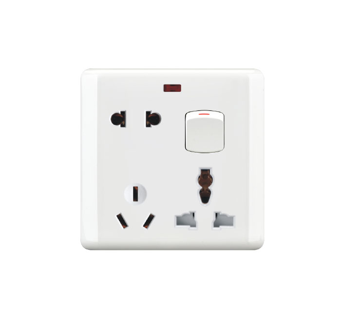 HEE By HAMKO New Classic 8 pin MF Switched Socket. 