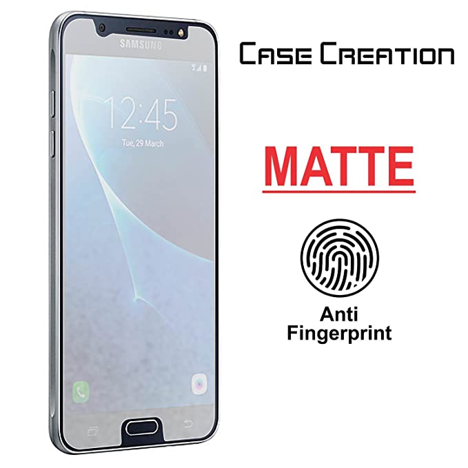For Samsung Galaxy A10 Premium Anti-Fingerprint Matte Front Screen Protector Tempered Glass. 