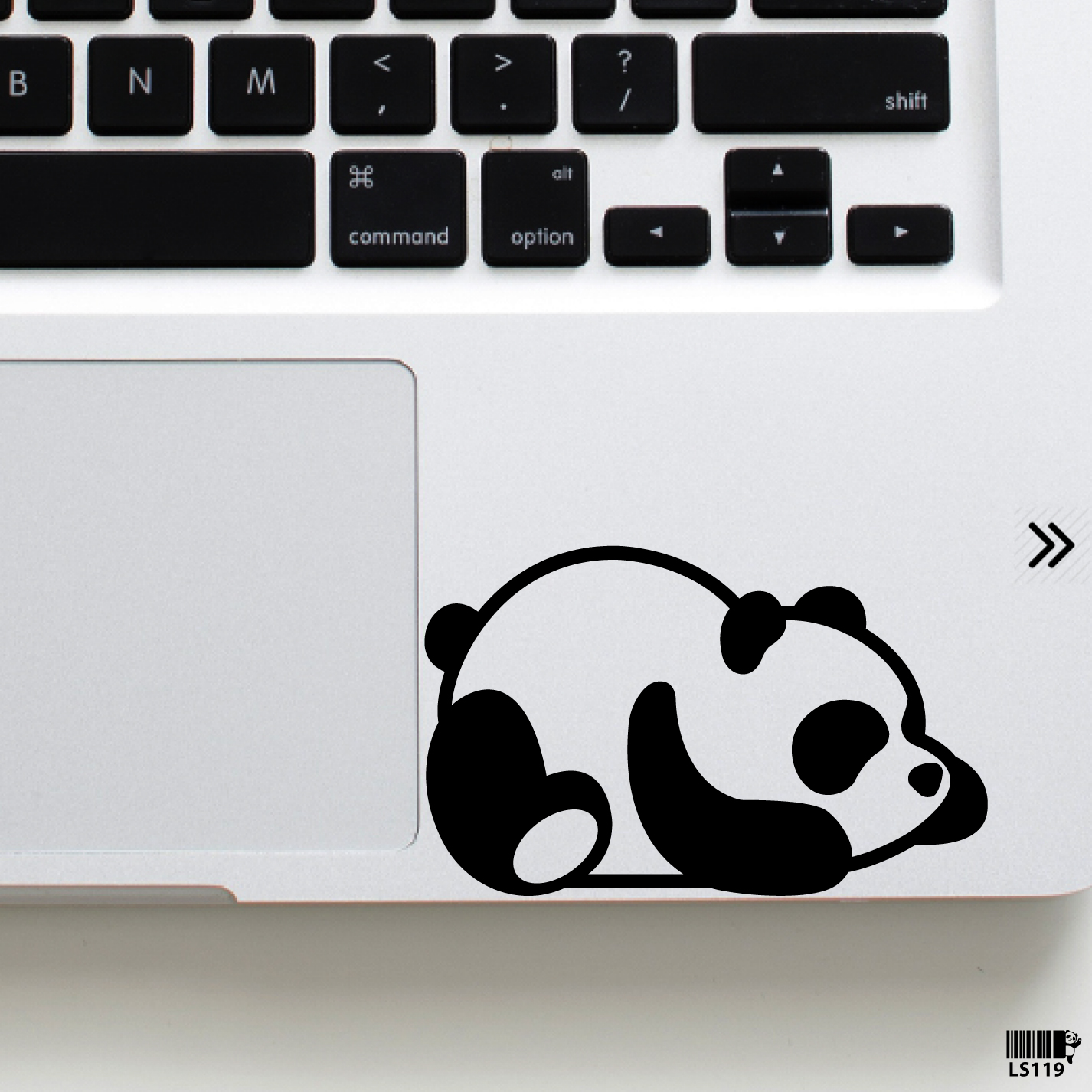 Fat Baby Sleeping Panda (Right) Laptop Sticker Vinyl Decal Removable Laptop Skin For Any Kind Of Laptop - LS119 - Sticker House
