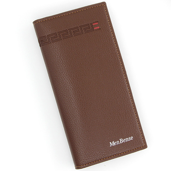 Men Bense Men's & Women's Fashion Long Wallet Soft Leather Wallet Plus Large-capacity Mobile Phone Bag Multi-card. 