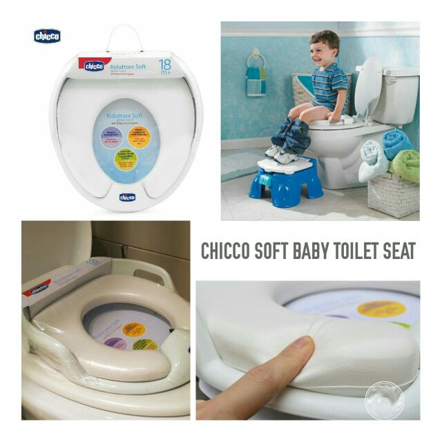 Chicco Soft Commode/Toilet Seat Potty Safe Hygienic Commode sitter. 