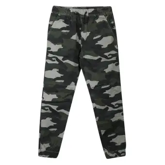 army printed joggers