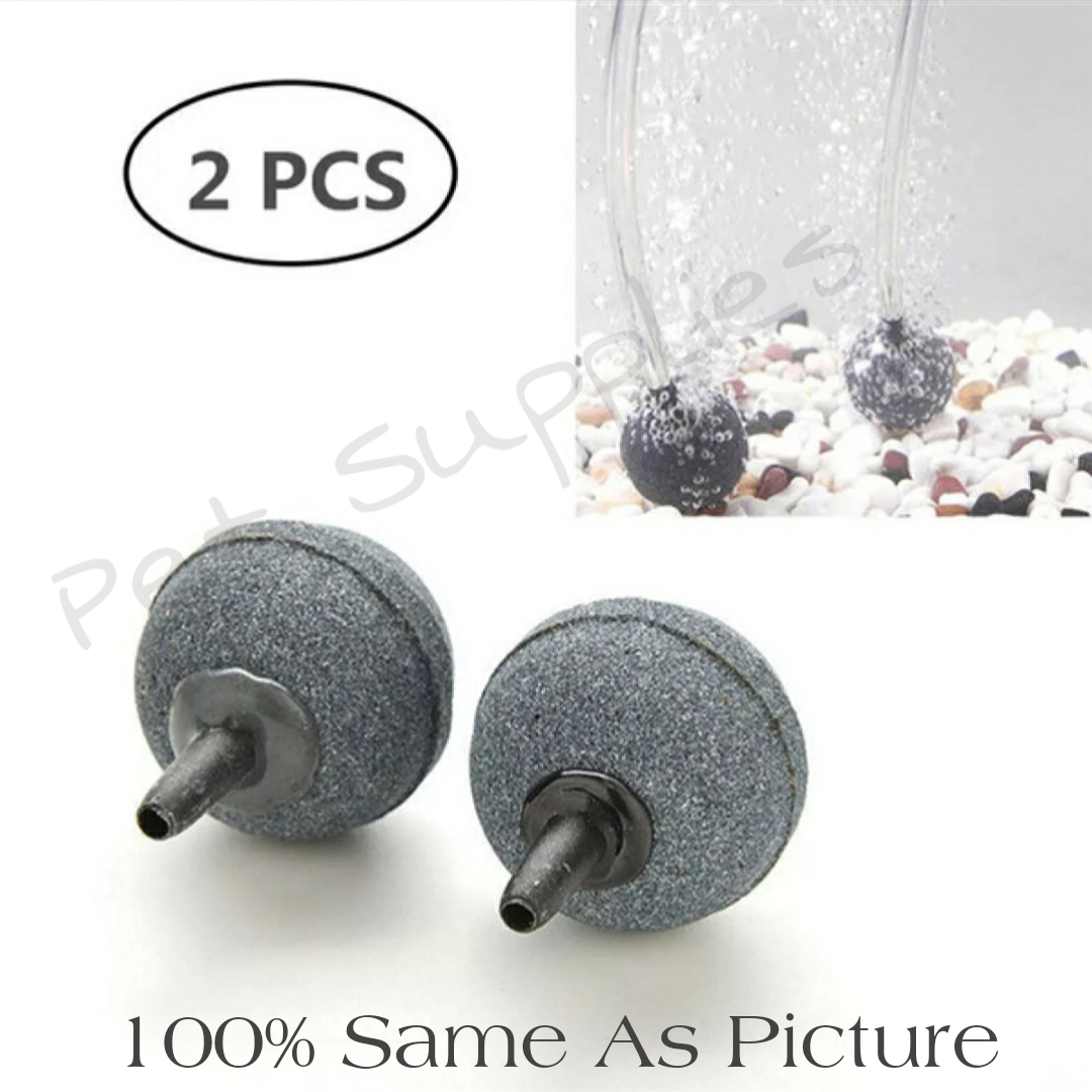 2PCS Air Bubble Stone Aerator For Aquarium Fish Tank Pump Oxygen Plate ...