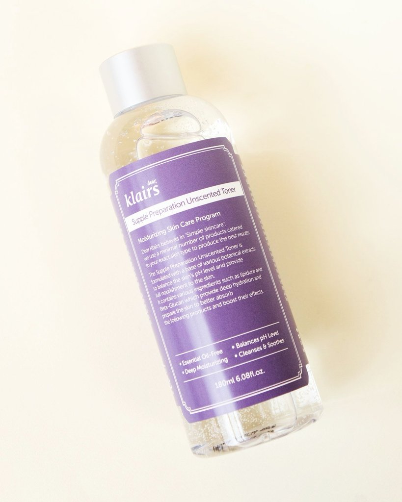 klairs supple preparation toner unscented