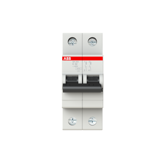 ABB  GERMANY  32A 6kA MCB DP 2P Miniature Circuit Breaker Two Pole. 
