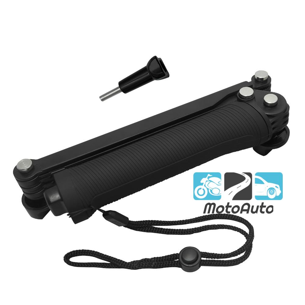 SHOOT GoPro Monopod 3 Way Grip Selfie Stick 3-way Mini Tripod For Gopro Hero 7 5 6 4 3 Multi-function Tripod Selfie Sticks For Gopro Accessories. 