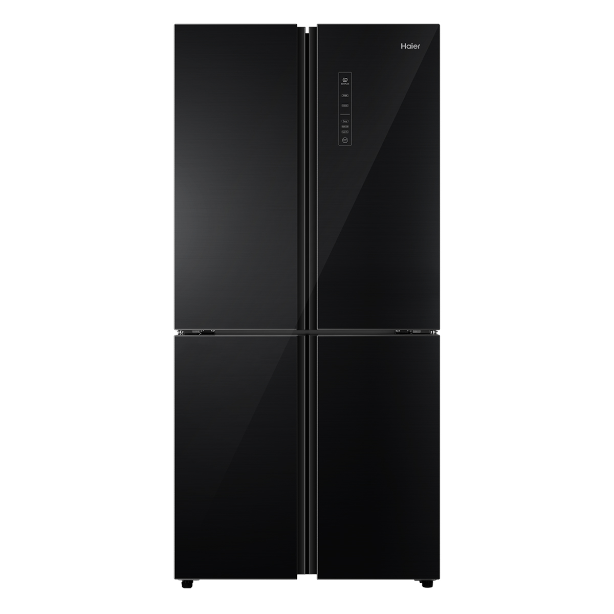 Haier HRF578TBG 522Ltr Black French TDoor No Frost Refrigerator