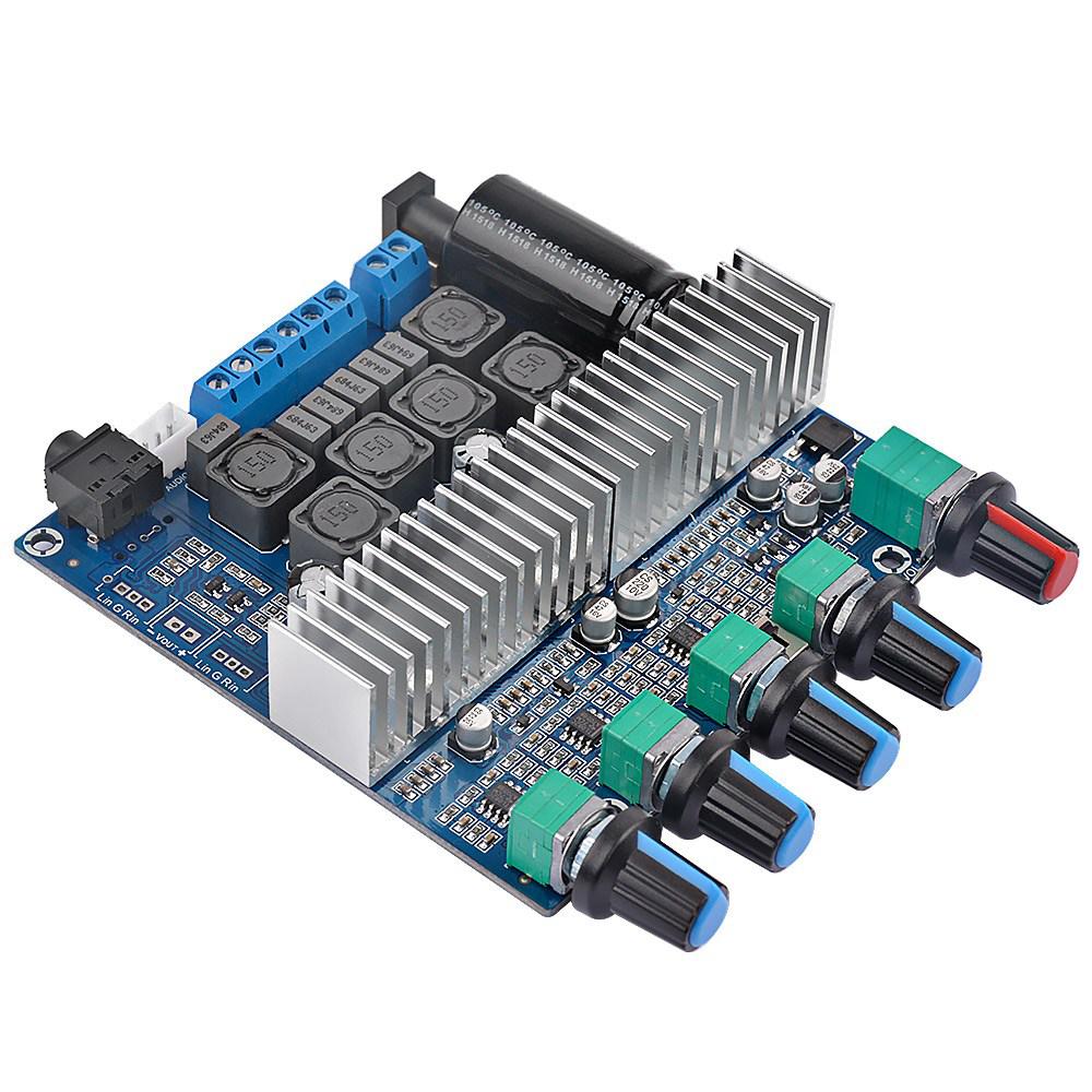 TPA3116D2 Bluetooth 2.1 Digital Audio Amplifier Board 50 + 50 w + 100 w of HIGH Bass Fidelity For Subwoofer Speaker. 