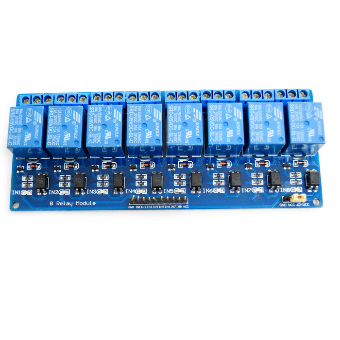 RELAY MODULE 5V 8-CHANNEL | Daraz.com.bd