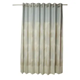 European Peony Pattern Voile Curtains Tulle Sheer Valances Home