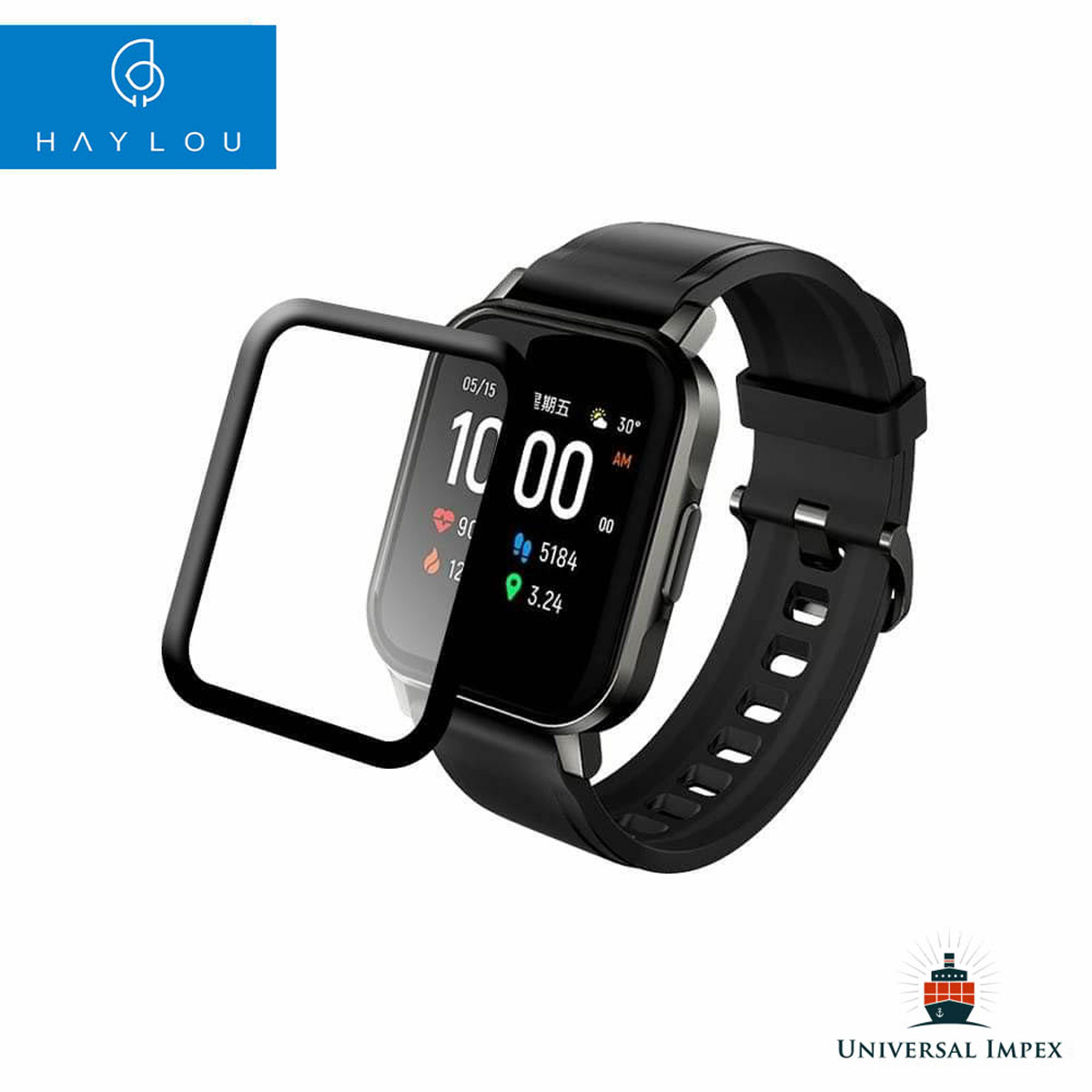 Haylou LS02 Smart Watch 3D Carved Full Screen Protector