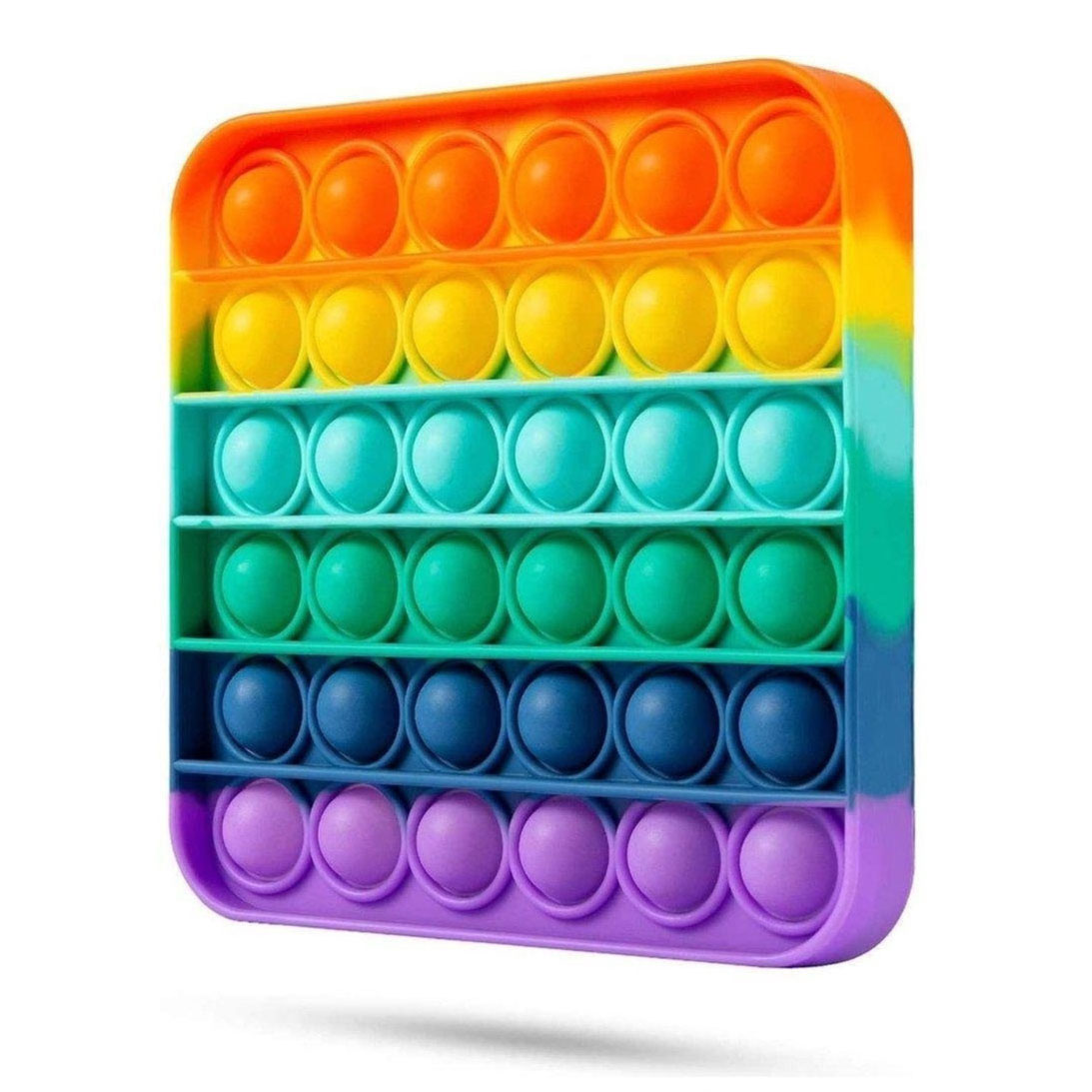 Pop it Fidget Toy- Known from TikTok - Square- Rainbow: Buy Online at Best  Prices in Bangladesh | Daraz.com.bd