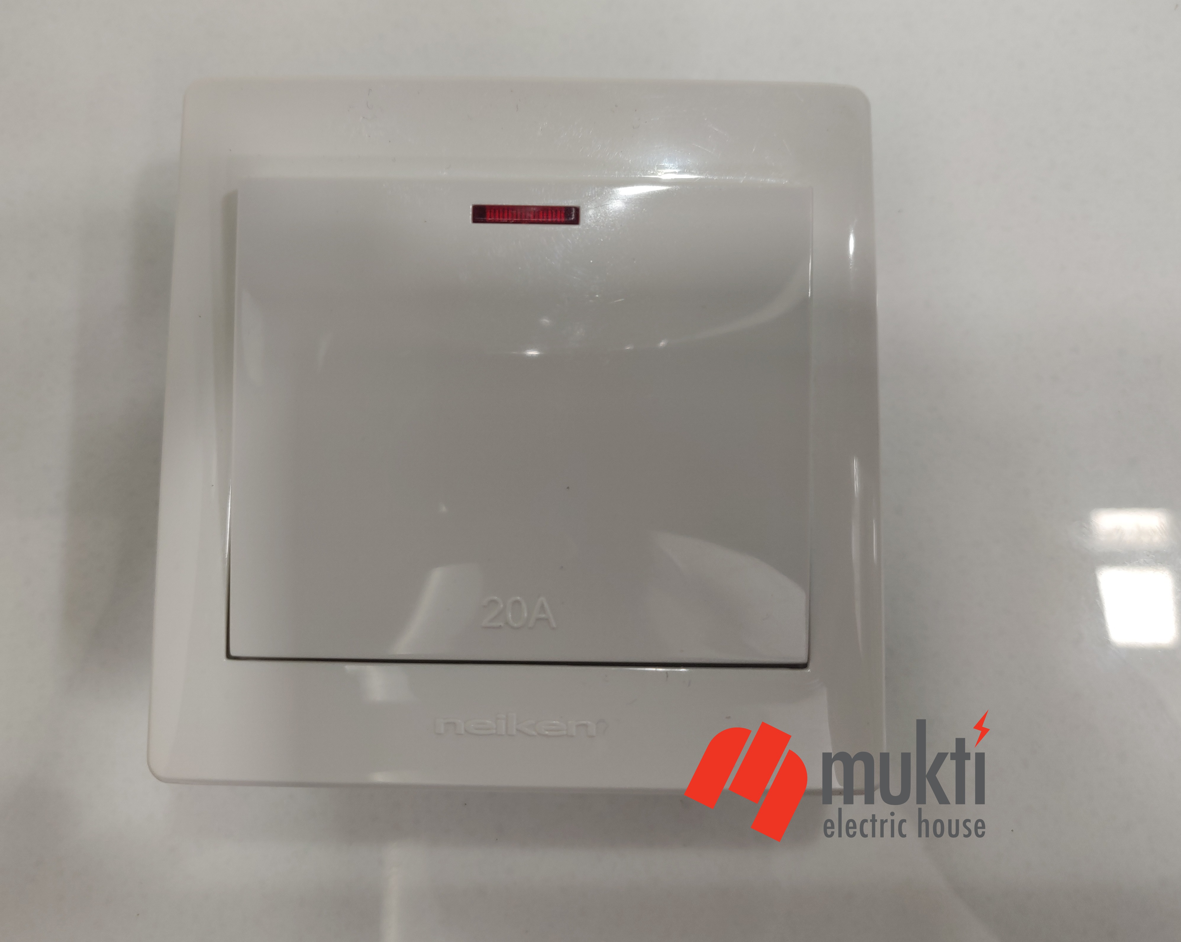 neiken Made in Malaysia DP 20A Socket with Switch Geyser Water Heater. 