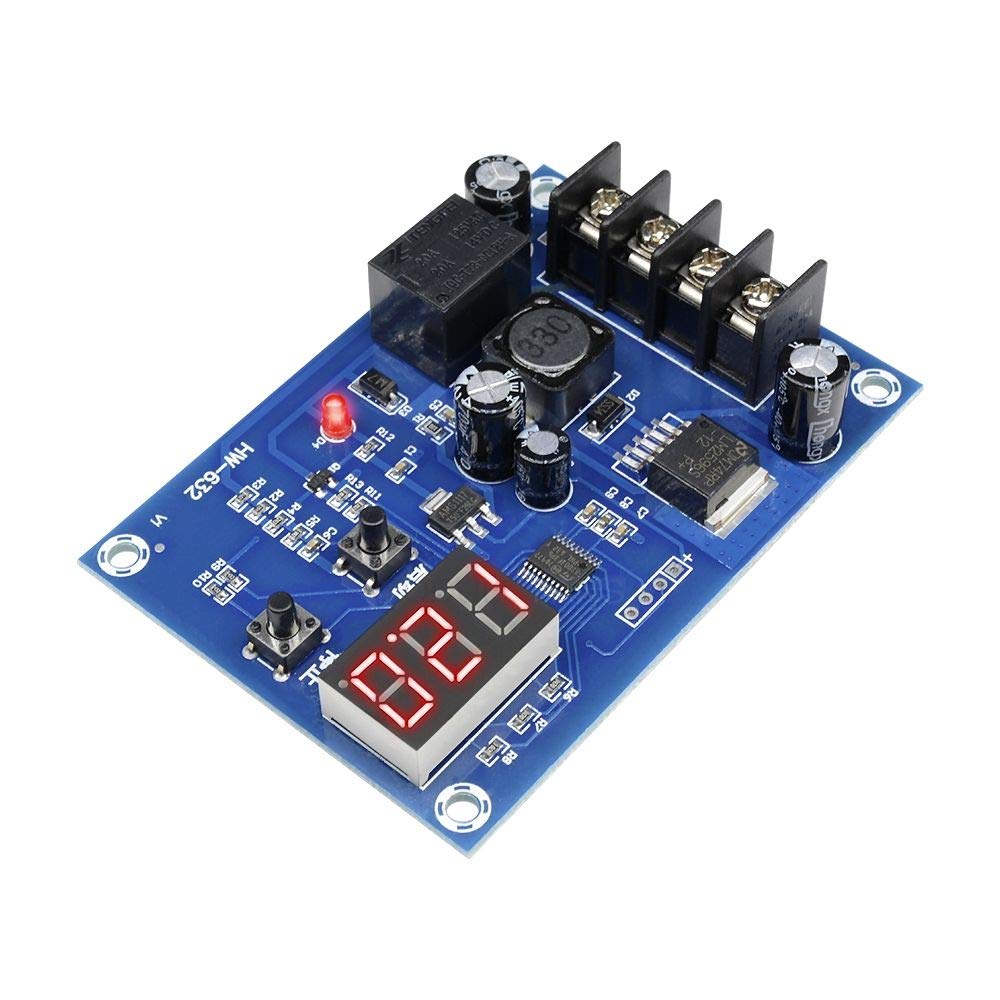 XH-M603 Charging Control Module Digital LED Display Storage Lithium Battery Charger Control Switch Protection Board 12-24V. 