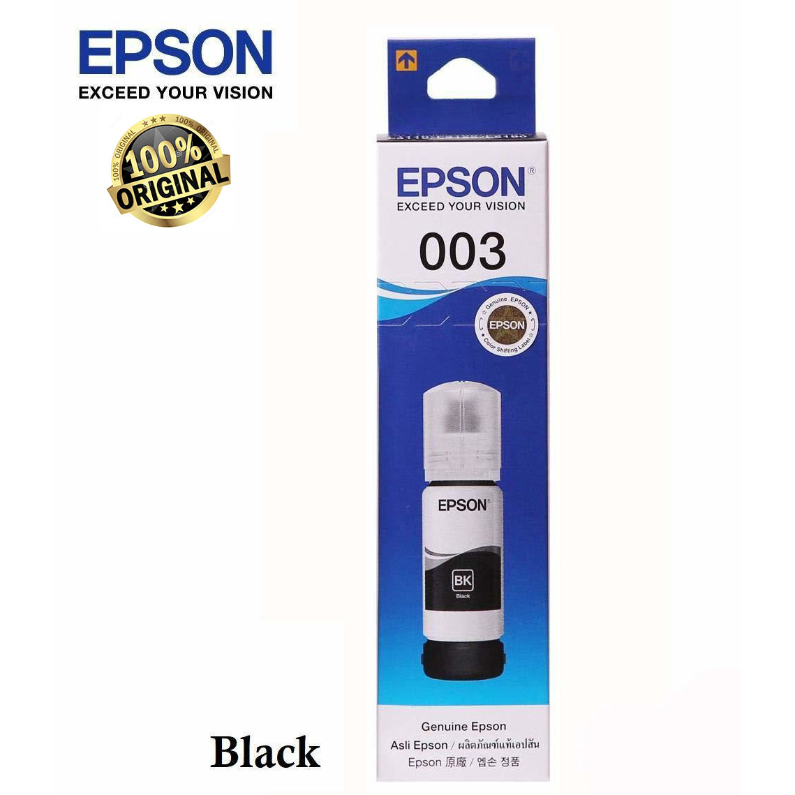 Epson 003 65ml Ink Bottle (Black)for Epson L3110, Epson Ink Buy