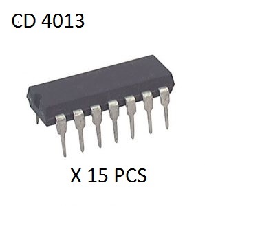 15 pieces CD4013 4013 Dual D-type Flip-flop IC