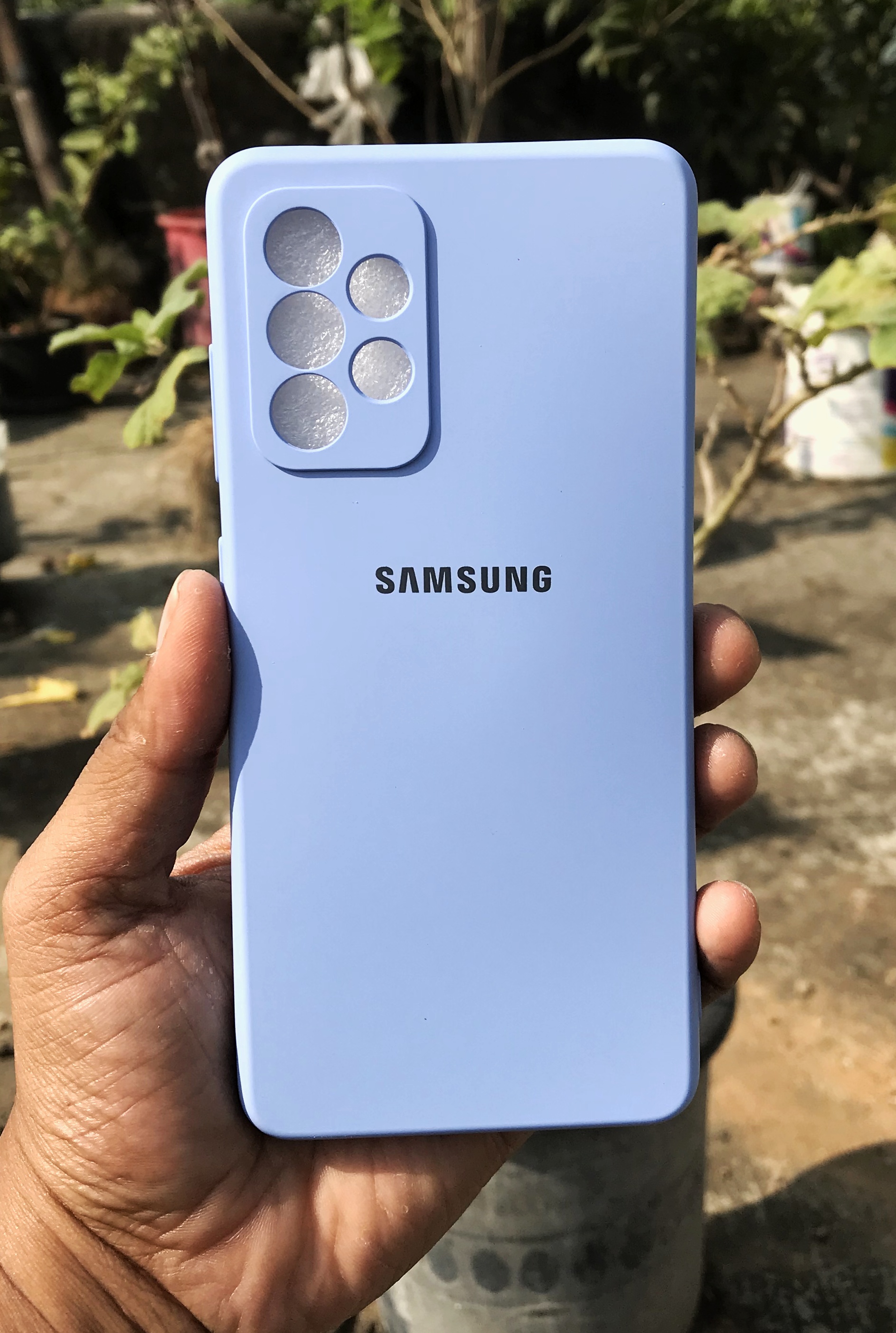 For Samsung Galaxy A52 Luxury Silicon Protect Back Cover Soft Case - Camera. 