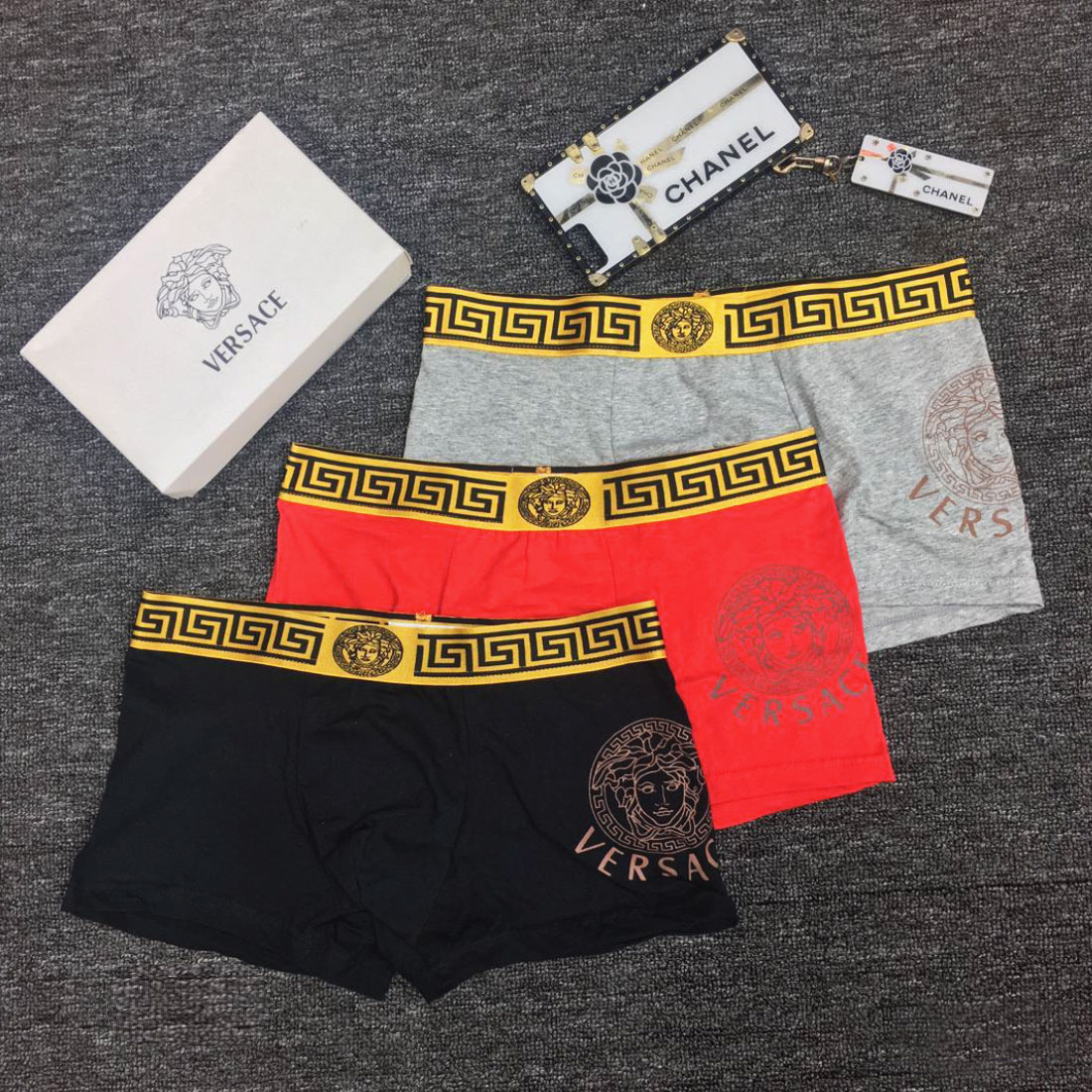 mens versace boxers