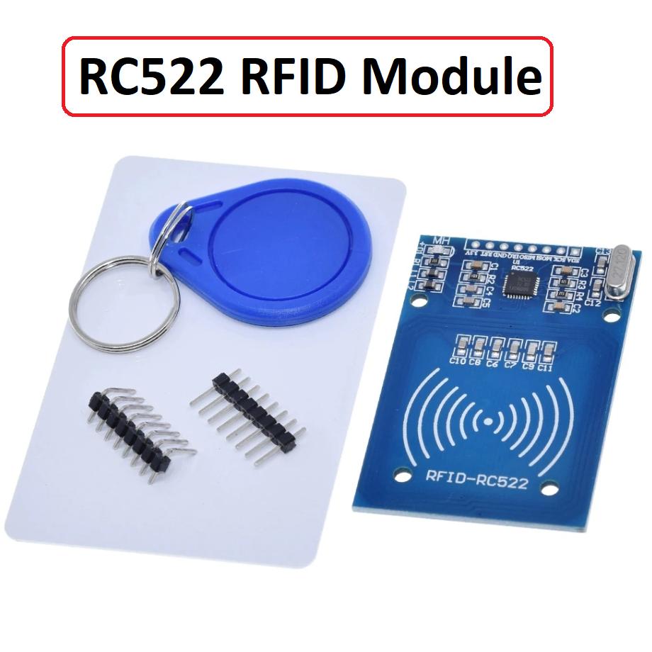 Rc522 Rfid_ Reader Writer Module For Arduino Microcontoller. 