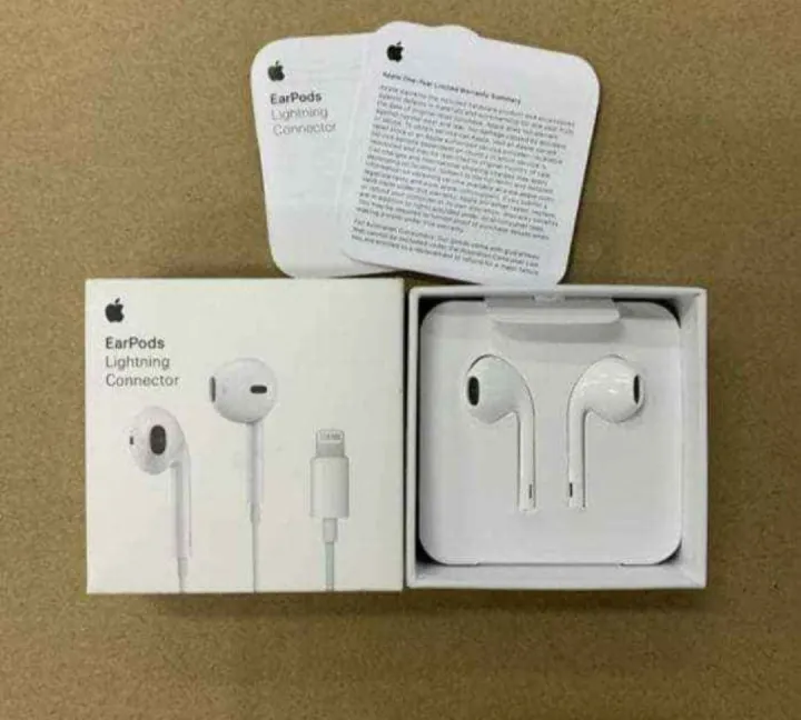 Apple Lightning Earbuds/in-Ear Wired Earphones/with Remote . Control /For  iPhone 11 X Max XR 7 8 Plus: Buy Online at Best Prices in Bangladesh |  Daraz.com.bd