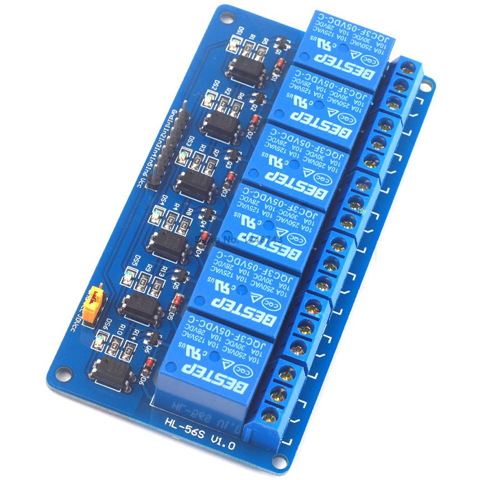 RELAY MODULE 5V 6 CHANNEL | Daraz.com.bd