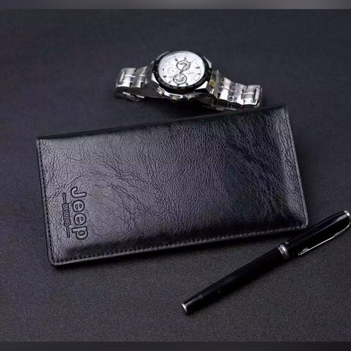 Men Wallets Men Jeep Wallet with Coin Bag Small Money Purses New Design Dollar Slim Purse Money Clip Long Wallet