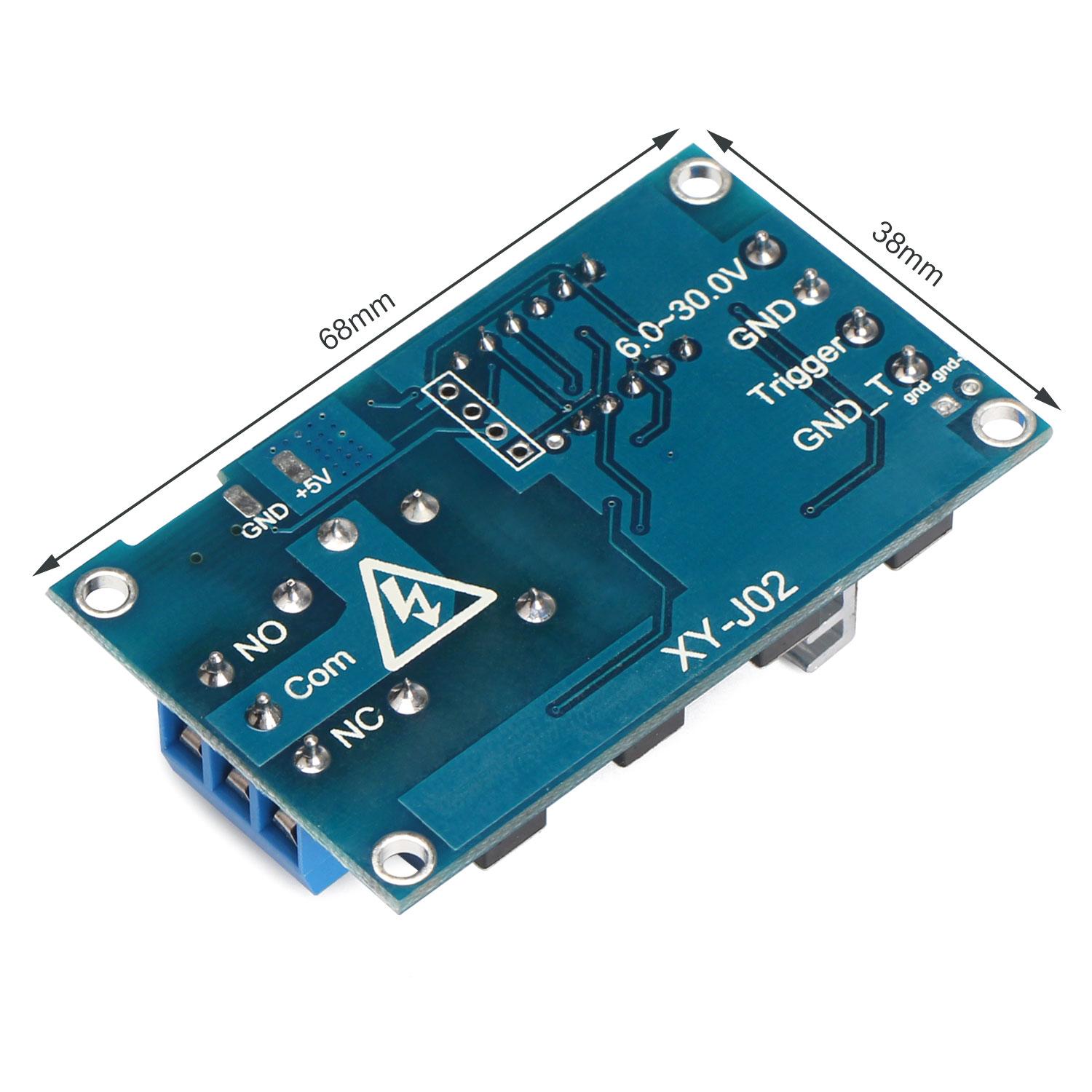 Dc 5V 12V 24V Led Light Digital Time Delay Relay Trigger Cycle Timer Delay Switch Circuit Board Timing Control Module Diy - Power Bank Circuit. 