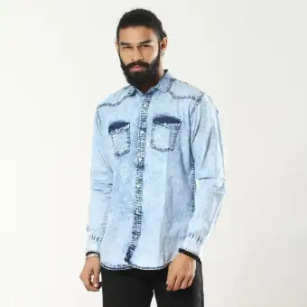 best men's denim shirt