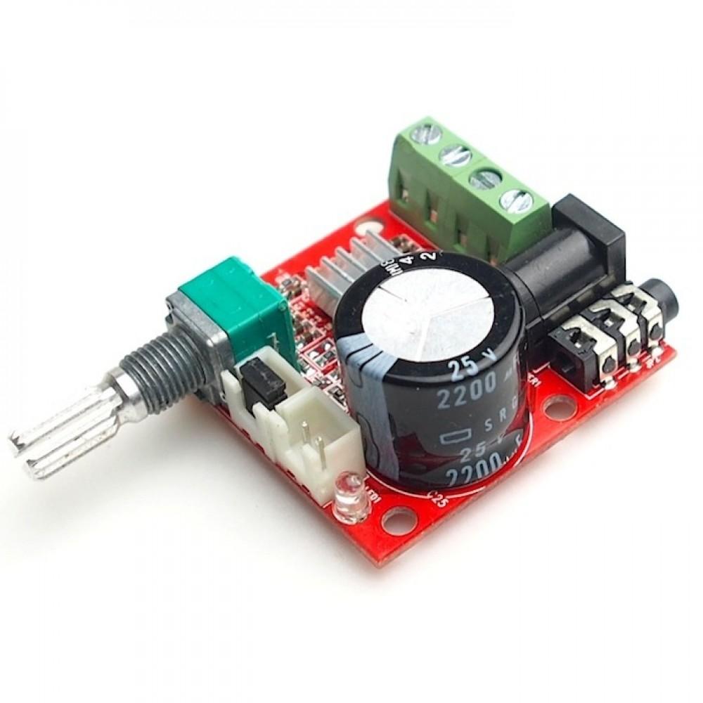 Amplifier Board PAM8610 12V 10W Pure Class D Stereo Amplifier. 