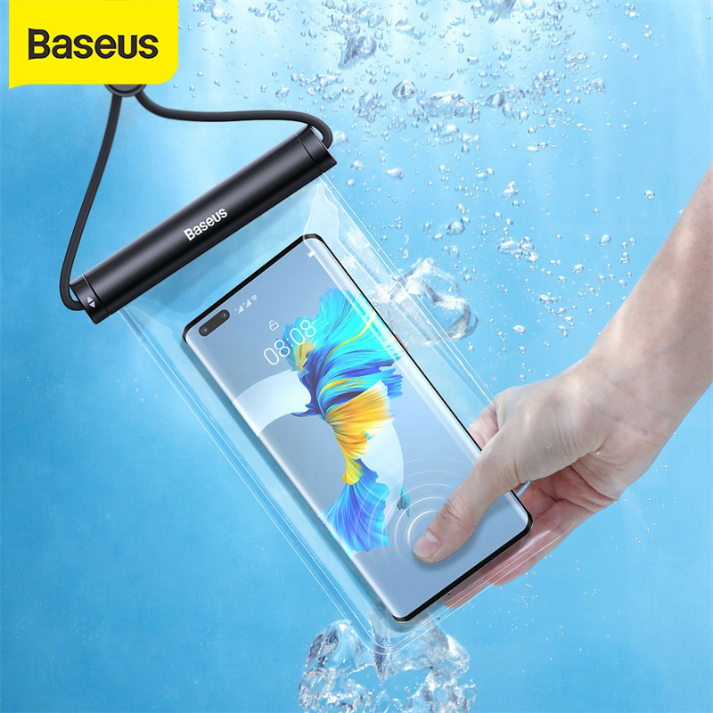 Baseus Waterproof Mobile Pouch for upto 7.2 inch Mobiles