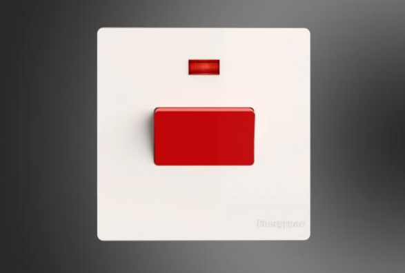 Energypac Venice Series 45A DP Geyser Switch Socket Electrical Wall Power Switch with Indicator. 