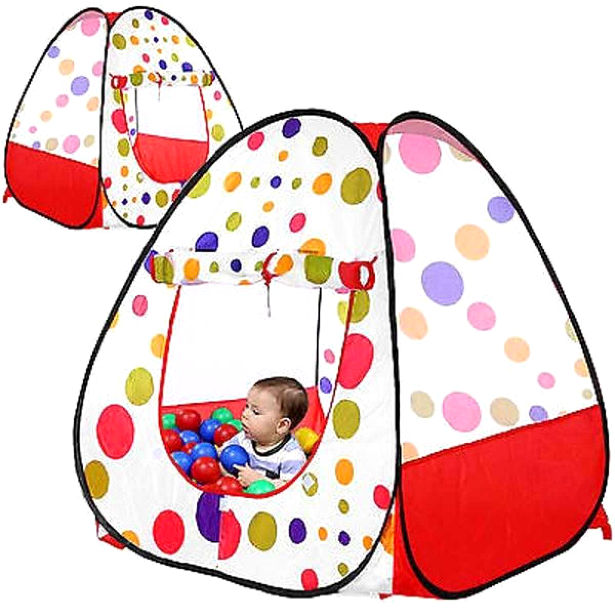 Tent Play House and Pit Ball Set for Kid – Multi-Color & Model Tent Play House and Pit Ball Set for Kid – Multi-Color & Model