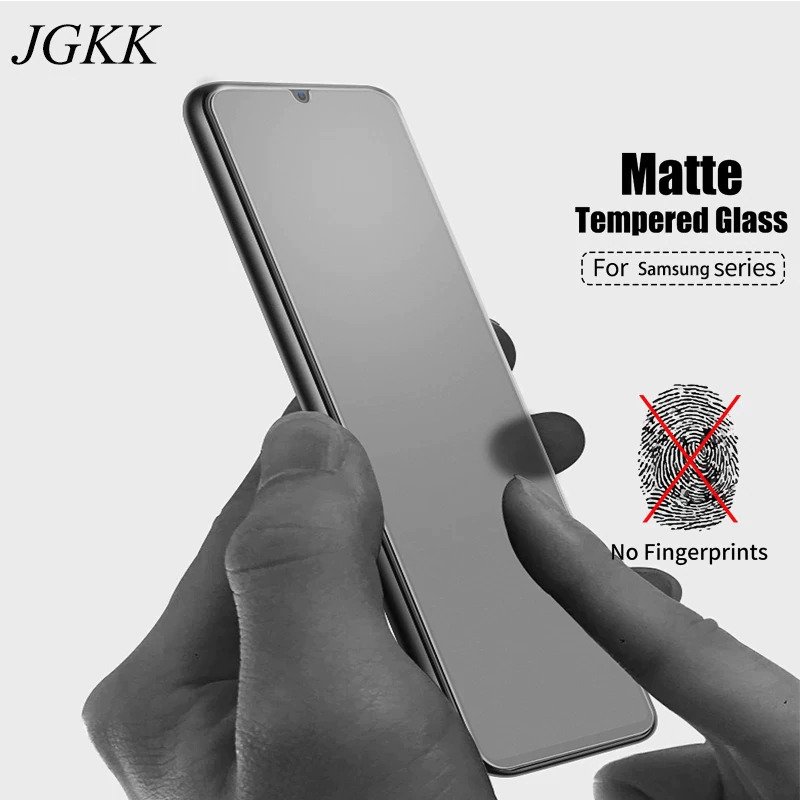 For Samsung Galaxy A10 Premium Anti-Fingerprint Matte Front Screen Protector Tempered Glass. 