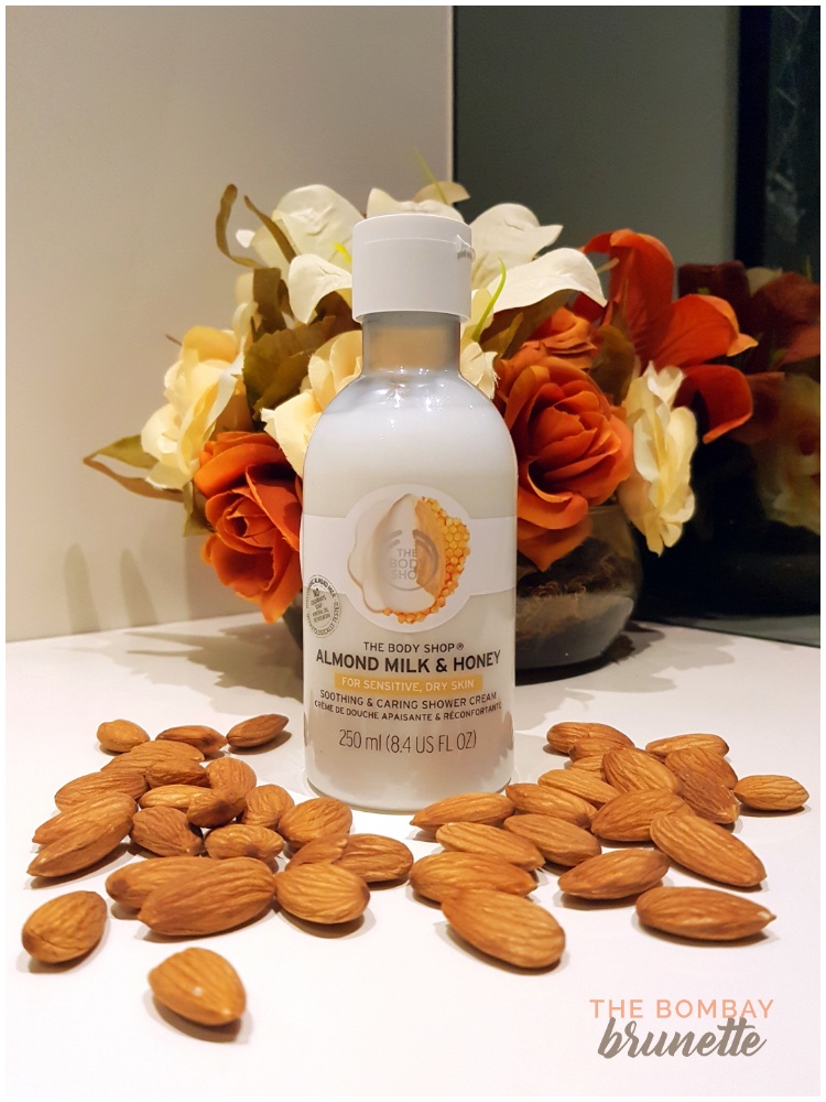 body shop almond shower gel