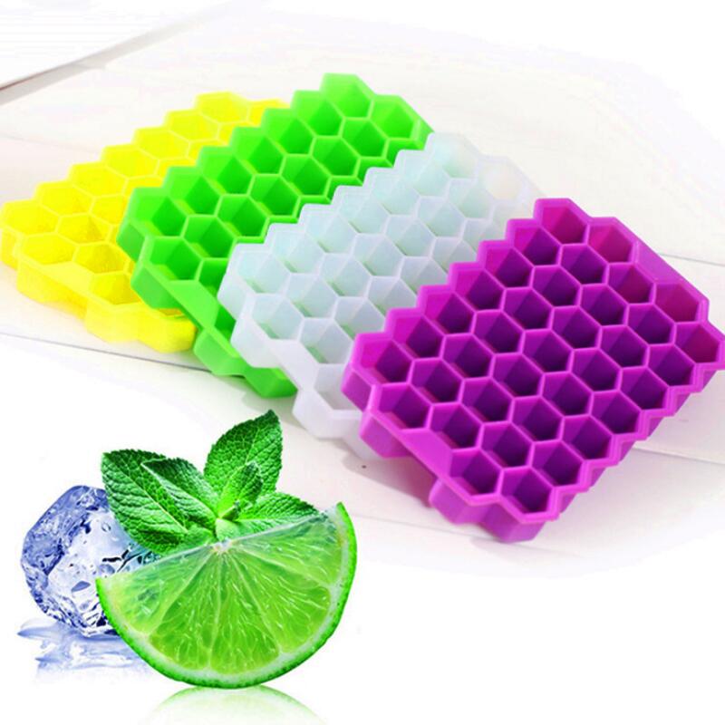 Honeycomb Ice Cube Tray Silicone Ice Cube Mold Ice Maker. 
