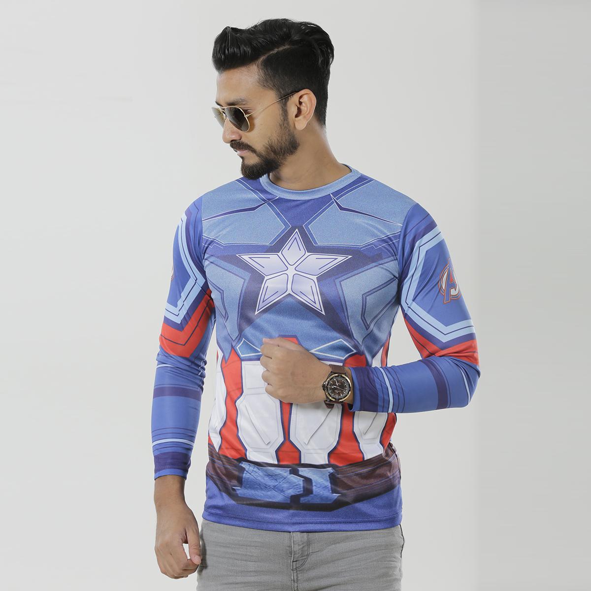 Captain america tshirt for men new collection 2024 | All over printed tshirt for men | Marvel super hero tshirt collection. 