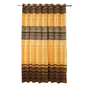 European Peony Pattern Voile Curtains Tulle Sheer Valances Home