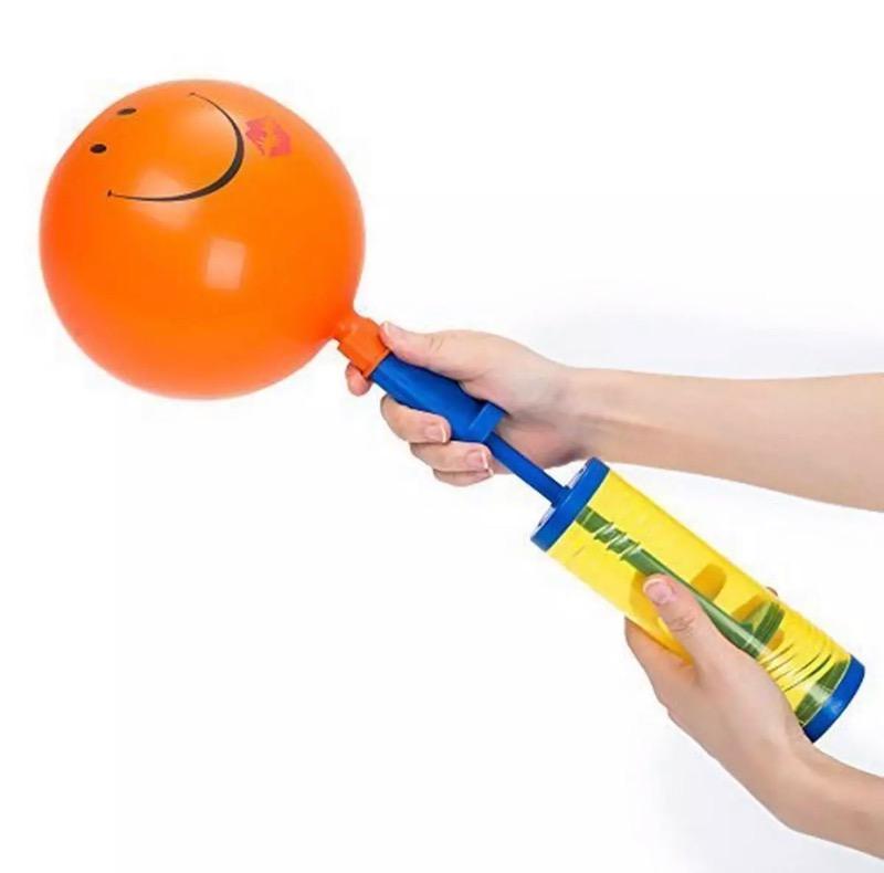 Balloon Pump Manual Double Action Air Inflator Balloon Hand Pump 