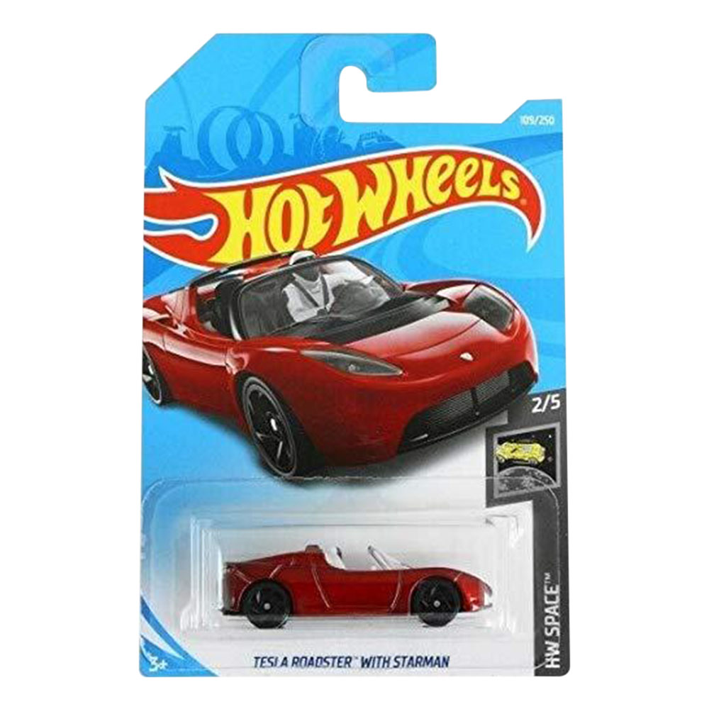 tesla roadster starman hot wheels