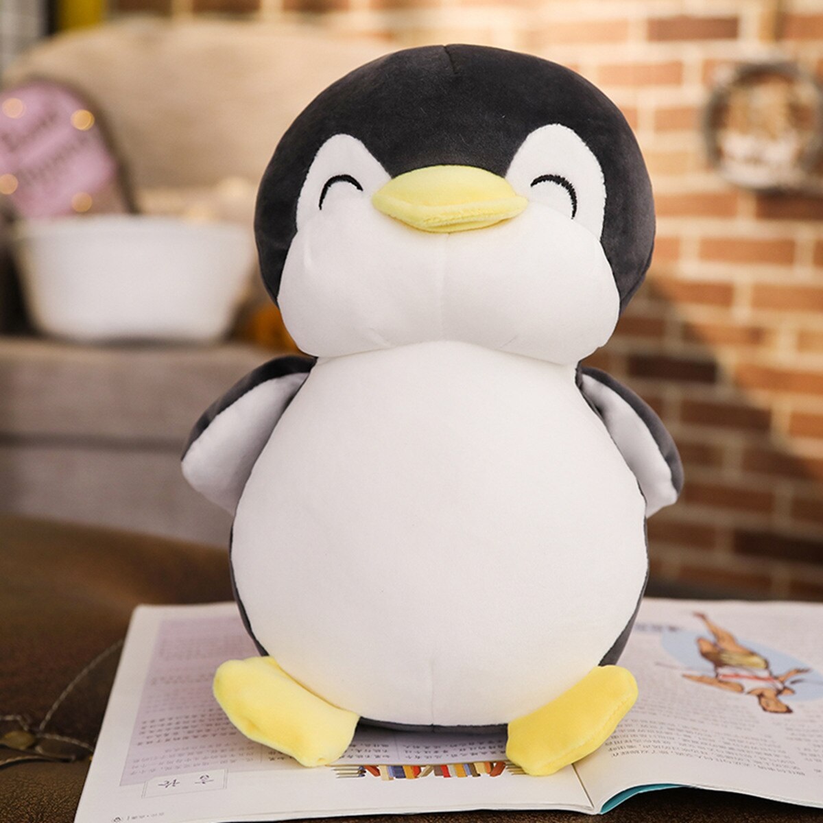Super Soft Penguin Plush Soft Toy Cute Penguin Stuffed Doll - Toy. 