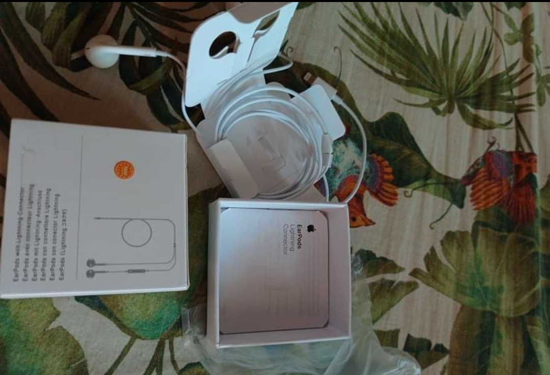 Apple Lightning Earbuds/in-Ear Wired Earphones/with Remote . Control /For iPhone 11 X Max XR 7 8 Plus. 