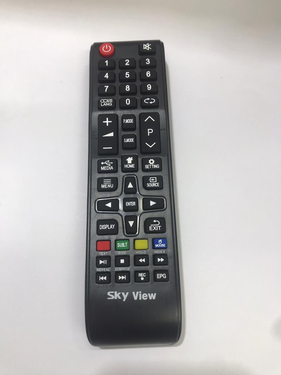 Sky View led lcd tv remote. 