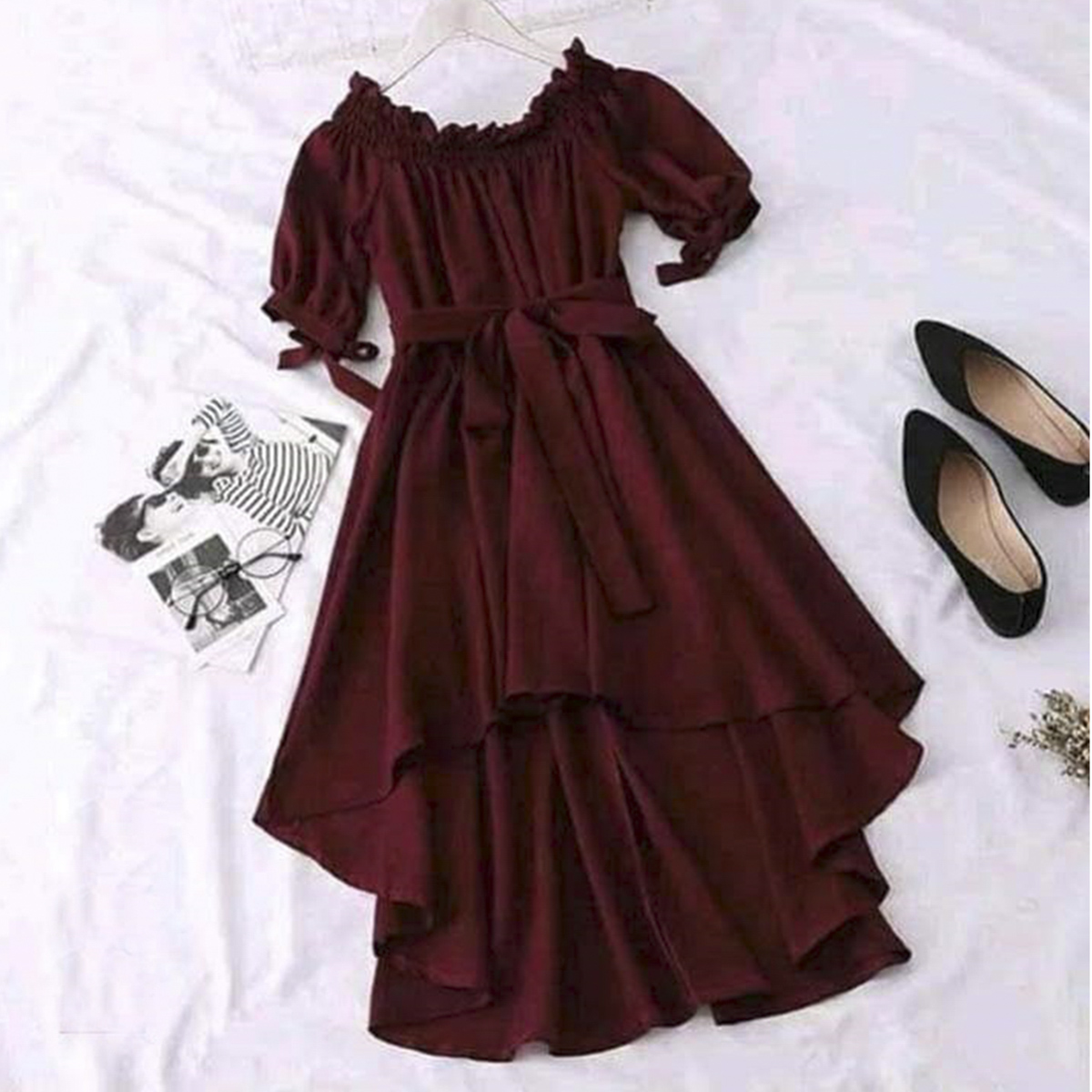 stylish western gown