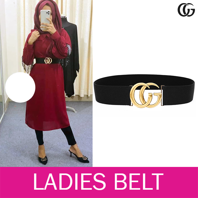 ladies buckle belt