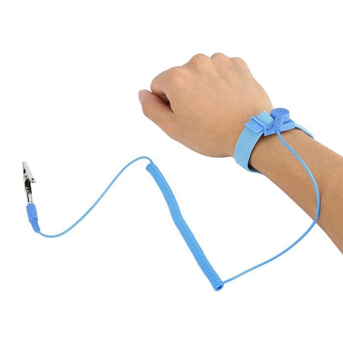 Adjustable Anti Static ESD Wrist Strap Discharge Band Grounding Prevent Shock. 