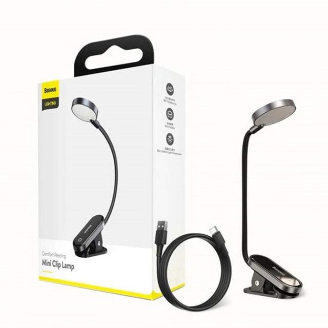Baseus Com fort Reading Mini Clip table  Lamp. 